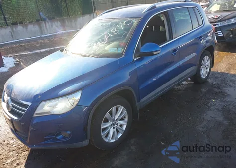 2009 Volkswagen Tiguan Se z USA, uszkodzony, nr VIN WVGAV95N99W532528